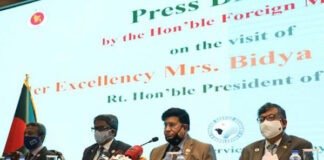 পররাষ্ট্রমন্ত্রী ড. এ কে আব্দুল মোমেন