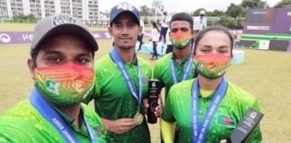 এশিয়ান আরচারিতে দুটি রৌপ্য বাংলাদেশের আরচারিতে দুটি রৌপ্য বাংলাদেশের