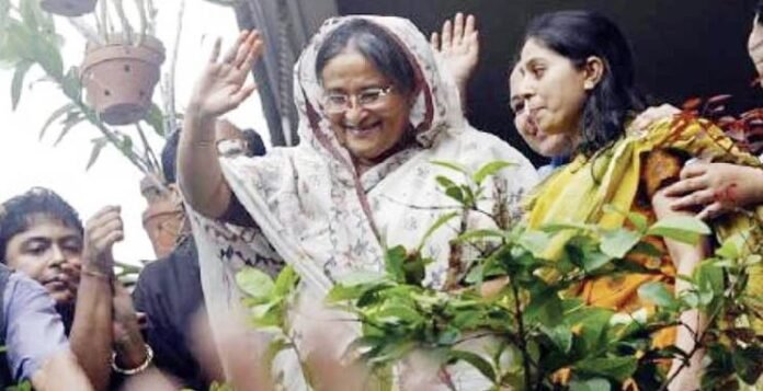 আজ শেখ হাসিনার কারামুক্তি দিবস আজ শেখ হাসিনার কারামুক্তি দিবস