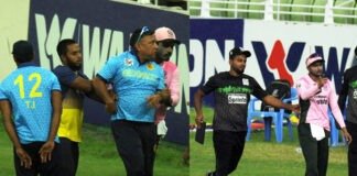 ২ দফা স্টাম্প ভেঙে সুজনের সঙ্গে বিবাদে জড়ালেন সাকিব সুজনের সঙ্গে বিবাদে সাকিব