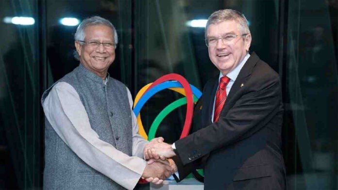‘দ্য অলিম্পিক লরেল’ অ্যাওয়ার্ড নোবেলজয়ী অধ্যাপক ড. মুহাম্মদ ইউনুস।