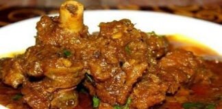 গরুর মাংসের শাহী ঝাল রেজালা
