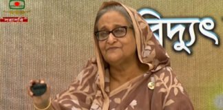 প্রধানমন্ত্রী শেখ হাসিনা ৫ বিদ্যুৎকেন্দ্র উদ্বোধন করলেন