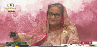 দেশের ভাবমূর্তি নষ্ট করলে একটি গোষ্ঠীর কদর বাড়ে: প্রধানমন্ত্রী শেখ হাসিনা