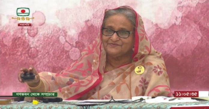দেশের ভাবমূর্তি নষ্ট করলে একটি গোষ্ঠীর কদর বাড়ে: প্রধানমন্ত্রী শেখ হাসিনা