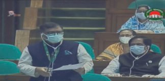 করোনাভাইরাসের টিকা কেনার খরচ প্রকাশ সমীচীন হবে নাঃ স্বাস্থ্যমন্ত্রী