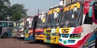 রোববার সকাল ছয়টা থেকে চট্টগ্রাম মহানগরীতে বাস চলাচল করবে
