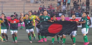 ভারতকে ১-০ গোলে হারিয়ে সাফ চ্যাম্পিয়ন বাংলাদেশ