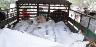 কুষ্টিয়ায় ট্রাকের ধাক্কায় ভ্যানচালকসহ নিহত ৪