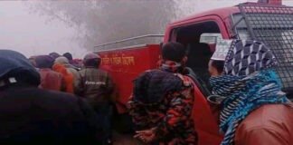 ট্রেনে কাটা পড়ে উত্তরা ইপিজেডের চার শ্রমিক নিহত