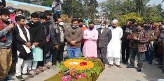 ট্রাকচাপায় নিহত শিক্ষার্থী হিমেলকে চোখের জলে বিদায়