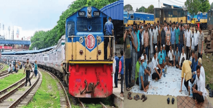 সারা দেশে ধর্মঘটের ডাক, ট্রেন চলাচল বন্ধ সারা দেশে ধর্মঘটের ডাক, ট্রেন চলাচল বন্ধ