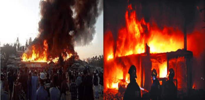 ৬১ ঘণ্টায়ও নেভেনি কন্টেইনার ডিপোর আগুন