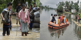 আসাম-মেঘালয়ে বন্যা ও ভূমিধসে অন্তত ৩১ জনের প্রাণহানি 