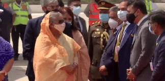শেখ হাসিনা দিল্লিতে পৌঁছেছেন