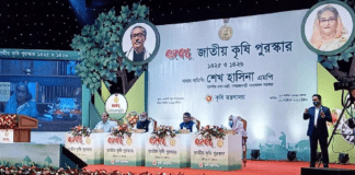 বঙ্গবন্ধু কৃষি পুরস্কার পেয়েছেন ৪৪ ব্যক্তি
