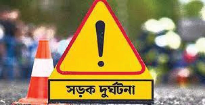 মুকসুদপুরে বাসের চাপায় এক বৃদ্ধা নিহত বাসের চাপা