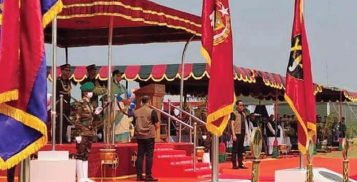 বীর মুক্তিযোদ্ধা আবদুল হামিদ সেনানিবাস উদ্বোধন বীর মুক্তিযোদ্ধা আবদুল হামিদ সেনানিবাস উদ্বোধন