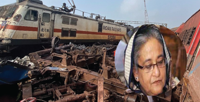 ভারতে ট্রেন দুর্ঘটনায় প্রধানমন্ত্রী শেখ হাসিনার শোক ভারতে ট্রেন দুর্ঘটনায় প্রধানমন্ত্রী শেখ হাসিনার শোক