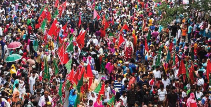 রাজধানীতে তাজিয়া মিছিল